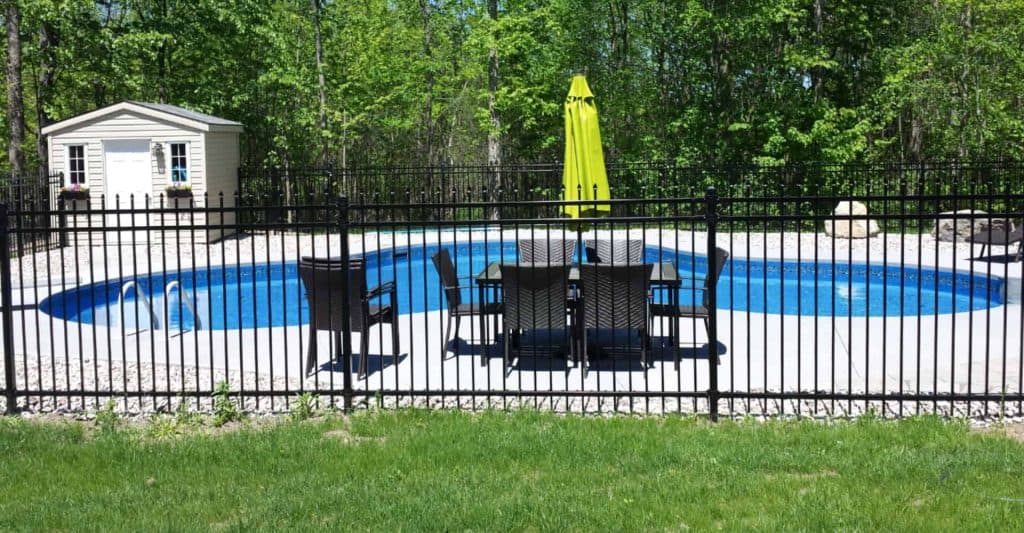 pool fence